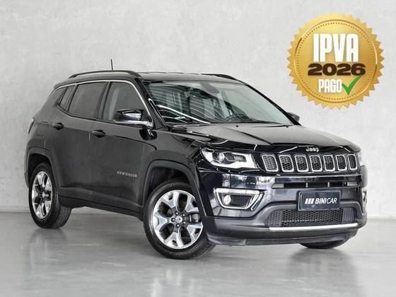 JEEP COMPASS 2.0 16V FLEX LIMITED AUTOMÁTICO JEEP COMPASS 2.0 16V FLEX LIMITED AUTOMÁTICO